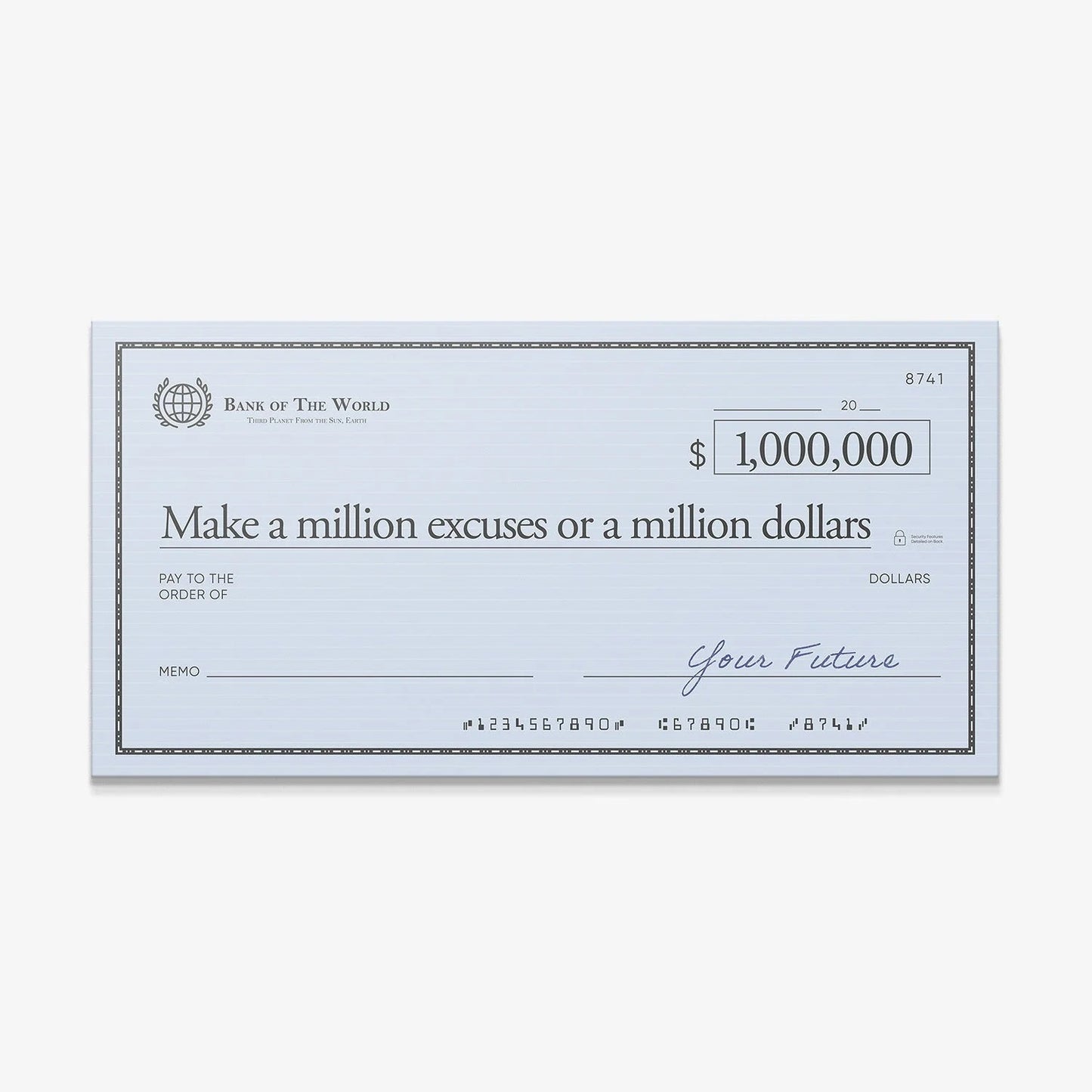 Million Excuses (Dollar Edition)