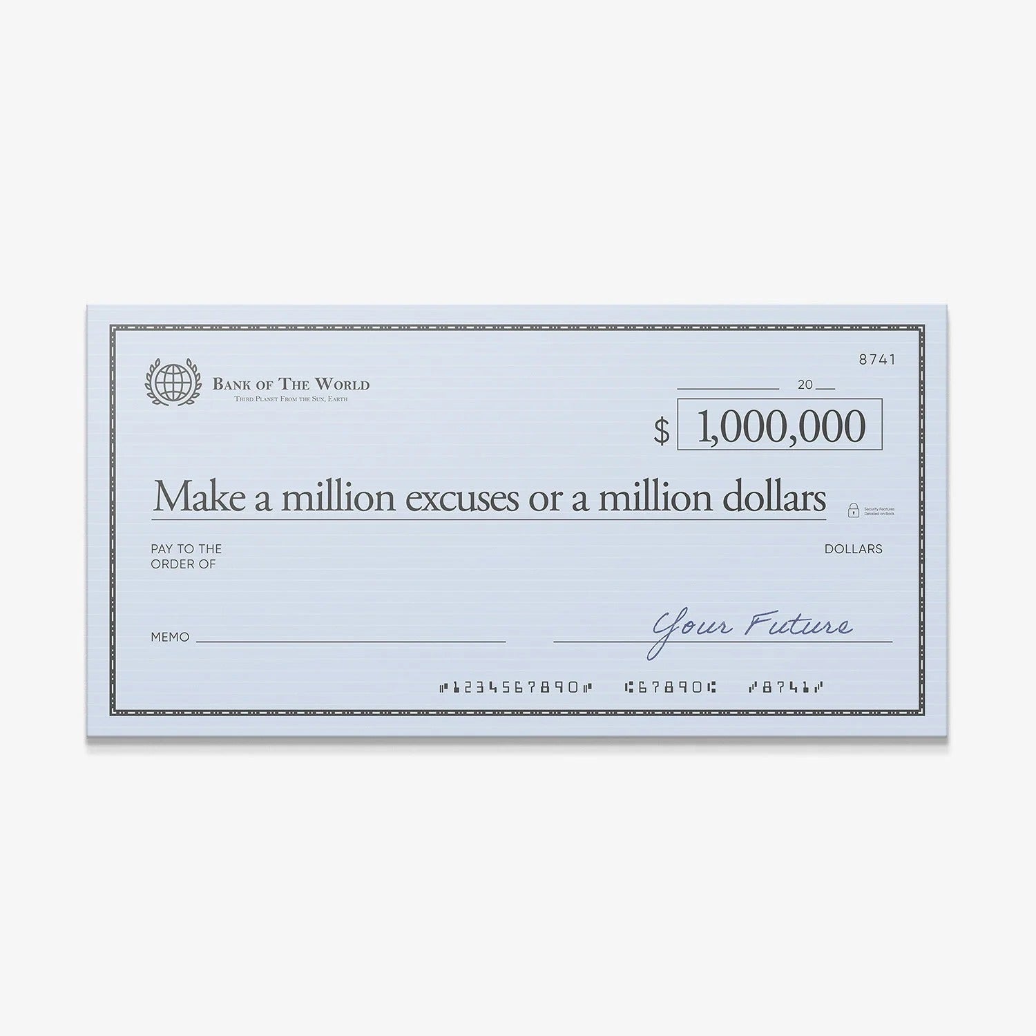 Million Excuses (Dollar Edition)