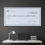 Million Excuses (Dollar Edition)